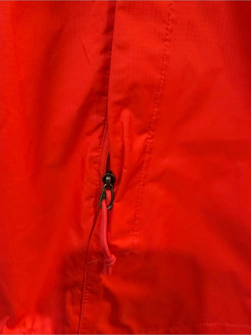 The North Face woman’s Dark Orange Waterproof Hooded Jacket - Picture 4 of 13